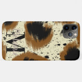 Moderne Luipaard Abstract Spat Kunst Case-Mate iPhone Case (Achterkant (horizontaal))