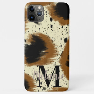 Moderne Luipaard Abstract Spat Kunst Case-Mate iPhone Case