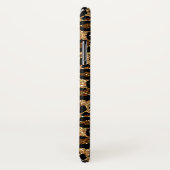 Moderne luipaard met glitters Case-Mate iPhone case (Achterkant / rechts)