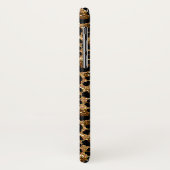 Moderne luipaard met glitters Case-Mate iPhone case (Achterkant/links)