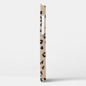 Moderne luipaard neutraal in cheetah print Case-Mate iPhone case (Achterkant / Links)