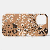Moderne luipaard. Patroon. Achtergrond. Wilde natu Case-Mate iPhone Case (Achterkant (horizontaal))