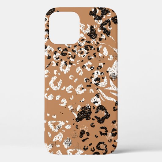 Moderne luipaard. Patroon. Achtergrond. Wilde natu Case-Mate iPhone Case (Achterkant)