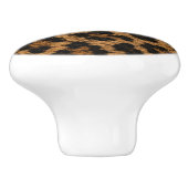 Moderne Luipaardpatroon Decorative Keramische Knop (Zijkant)