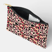 Moderne Luipaardpatroon Dierenprint Etui (Open)