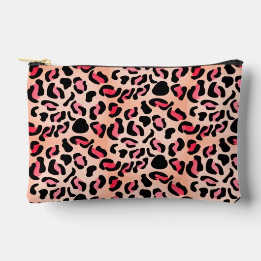 Moderne Luipaardpatroon Dierenprint Etui (Voorkant)