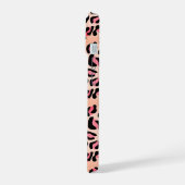 Moderne Luipaardpatroon Dierenprint iPhone 15 Case (Linkerkant)