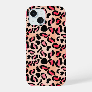 Moderne Luipaardpatroon Dierenprint iPhone 15 Case