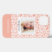 Moderne luipaardprint foto Case-Mate iPhone case (Achterkant (horizontaal))