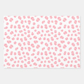 Moderne Luipaardprint Patroon Inpakpapier Vel (Voorkant 3)