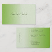 Moderne luxe design luxe Professional-speler Visitekaartje (Voorkant / Achterkant)