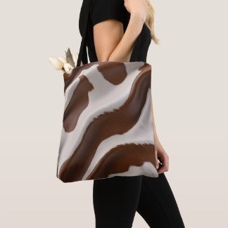 Moderne Luxe Elegante Nep Rundler Leer Collectie Tote Bag