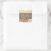 Moderne luxe fonkelende honingpot label (Tas)