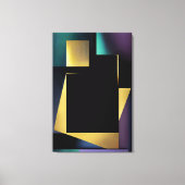 Moderne Luxe Geometrische Compositie Canvas Afdruk (Voorkant)