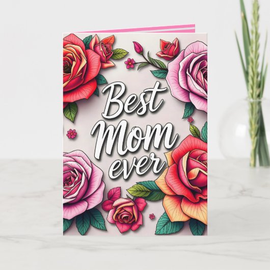 Moderne luxe geschenkcollectie met bloemen kaart (Voorkant)