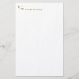 Moderne luxe goudsmederij briefpapier