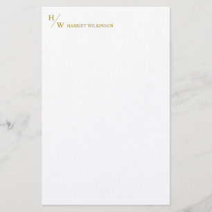Moderne luxe goudsmederij briefpapier