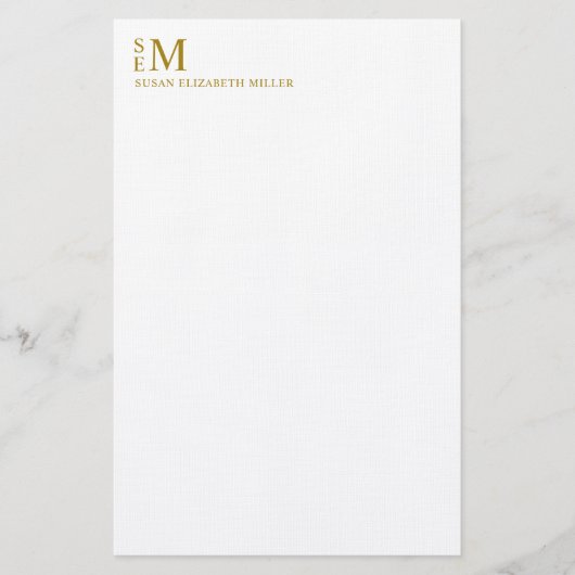 Moderne luxe goudsmederij briefpapier (Voorkant)
