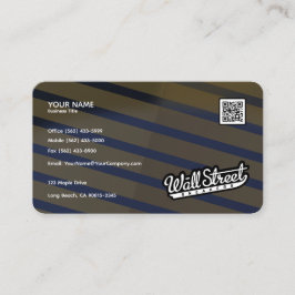 Moderne Luxe Gradient Folie Professionele Kaarten Visitekaartje