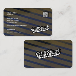 Moderne Luxe Gradient Folie Professionele Kaarten Visitekaartje
