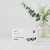 Moderne Luxe Gradient Folie - Visitekaartje Design (Staand voorkant)