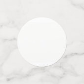 Moderne Luxe Huwelijkspersonalisatie Confetti (Kleine voorkant)