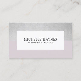 Moderne, luxe, minimale professionele Paarse Visitekaartje