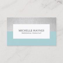 Moderne, luxe minimalistische professionele blauw