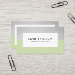 Moderne, luxe, minimalistische, professionele groe visitekaartje