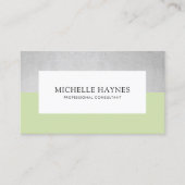 Moderne, luxe, minimalistische, professionele groe visitekaartje (Voorkant)