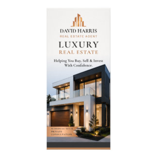 Moderne Luxe Onroerend Goed | Makelaar Marketing Reclamekaart