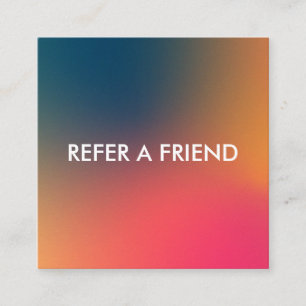 Moderne Luxe Refer a Friend Kaart voor Salon & Spa