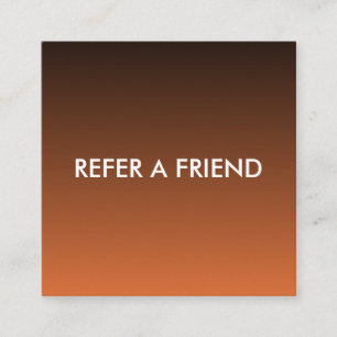 Moderne Luxe Refer a Friend Kaart voor Salon & Spa