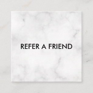 Moderne Luxe Refer a Friend Kaart voor Salon & Spa