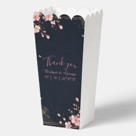 Moderne Luxe Sakura Bruiloftsbloesem Bedankdoosjes