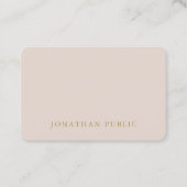 Moderne luxe Sjabloon professionele kleuren Visitekaartje (Voorkant)