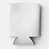 Moderne luxe trouwpersonalatie blikjeskoeler (Voorkant)