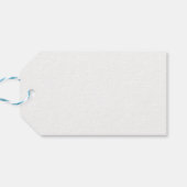 Moderne luxe trouwpersonalatie cadeaulabel (Achterkant Horizontaal)