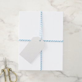 Moderne luxe trouwpersonalatie cadeaulabel