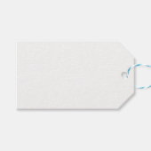 Moderne luxe trouwpersonalatie cadeaulabel (Voorkant (Horizontaal))