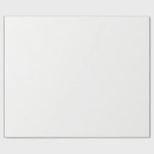 Moderne luxe trouwpersonalatie cadeaupapier (Vlak)
