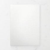 Moderne luxe trouwpersonalatie drieluik programma (Cover)