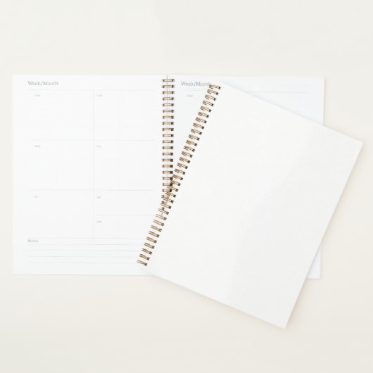 Moderne luxe trouwpersonalatie planner (Display)