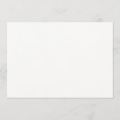 Moderne luxe trouwpersonalatie programmakaart (Voorkant)
