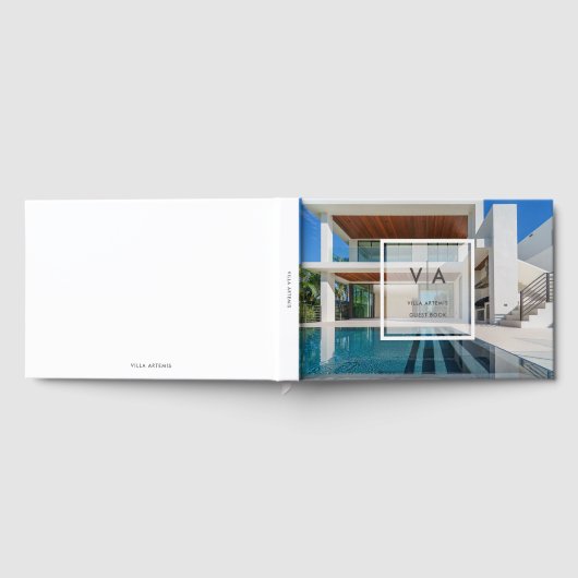 Moderne luxe vakantieverouderingscommentaar gastenboek (Volledig)