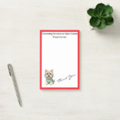 Moderne luxe verzorging gepersonaliseerde collecti post-it® notes (Kantoor)