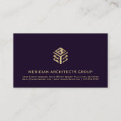 Moderne Luxe Visitekaartjes voor Architecten (Voorkant)