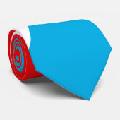 Moderne Luxemburgse vlag Souvenir Stropdas (Opgerold)