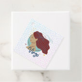Moderne Maagd Vrouw Zodiac Bedankjes Labels (In situ)