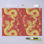 Moderne maan nieuwjaar modern aziatisch patroon tissuepapier (Craft)